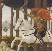 Sandro Botticelli Novella di Nastagio degli Onesti France oil painting reproduction